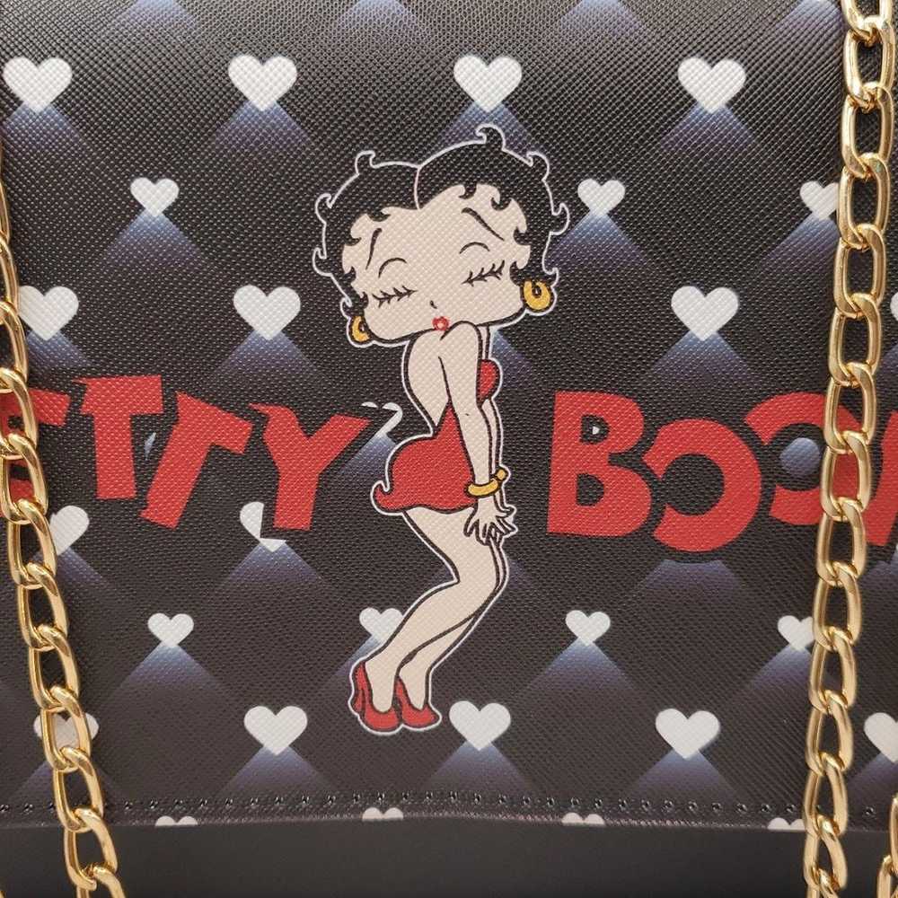 NEW! Betty Boop Womens Lany 100% Vegan Crossbody … - image 4