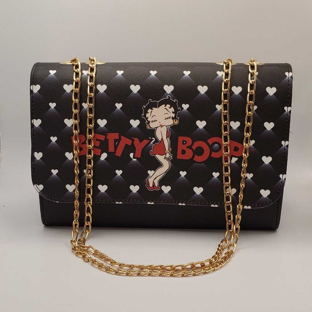 NEW! Betty Boop Womens Lany 100% Vegan Crossbody … - image 7