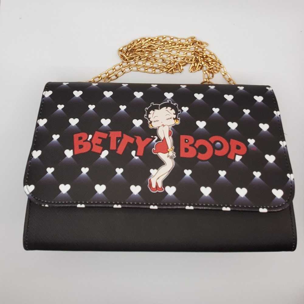 NEW! Betty Boop Womens Lany 100% Vegan Crossbody … - image 9