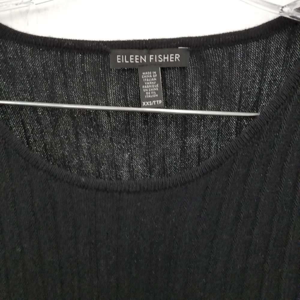 Eileen Fisher Black Dress Size XXS - image 3