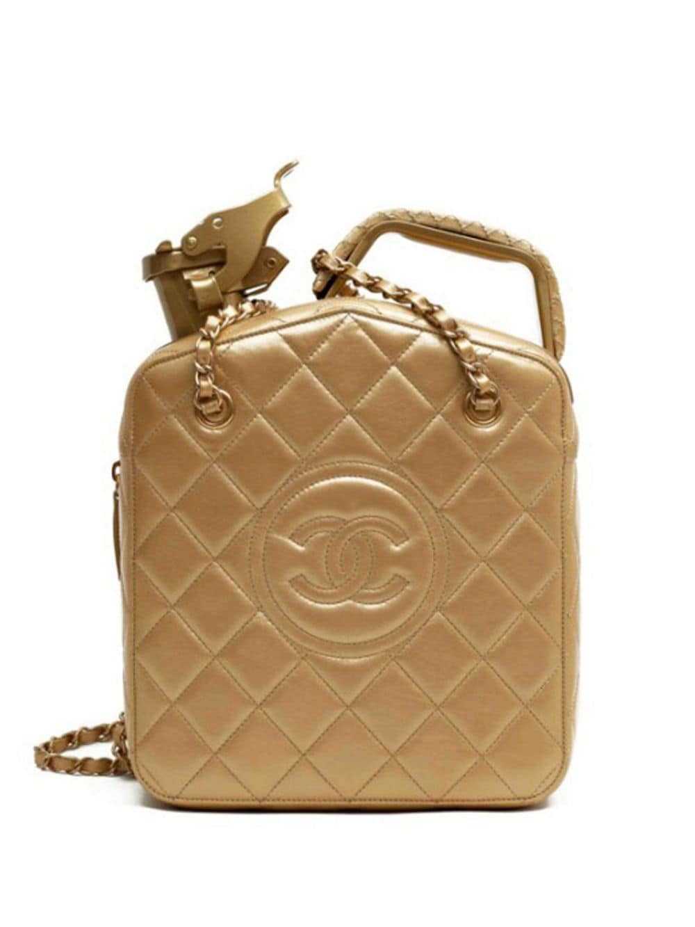 CHANEL Pre-Owned 2015 Paris Dubai handbag - Gold - image 1