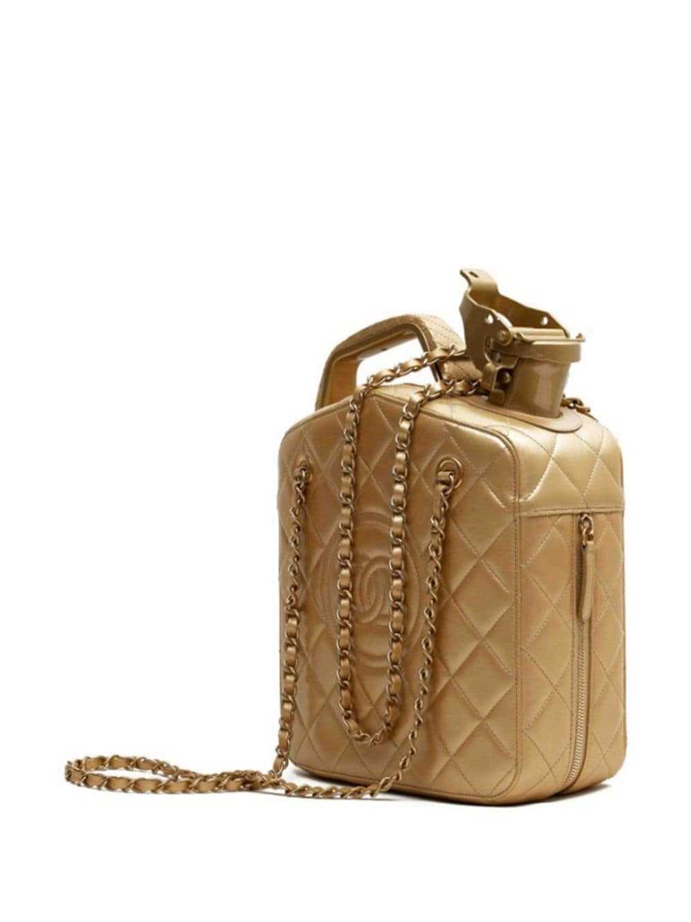 CHANEL Pre-Owned 2015 Paris Dubai handbag - Gold - image 3