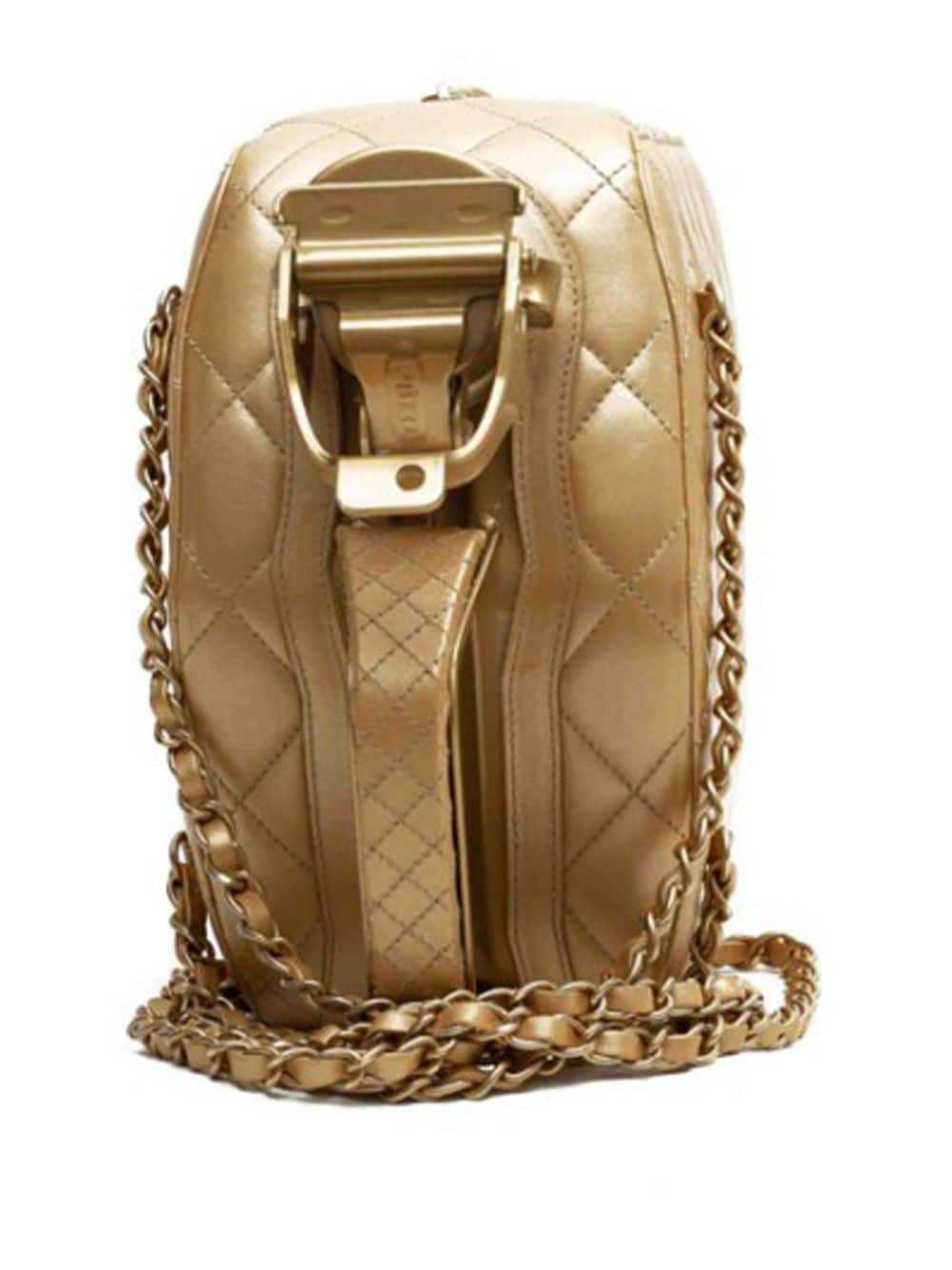 CHANEL Pre-Owned 2015 Paris Dubai handbag - Gold - image 4