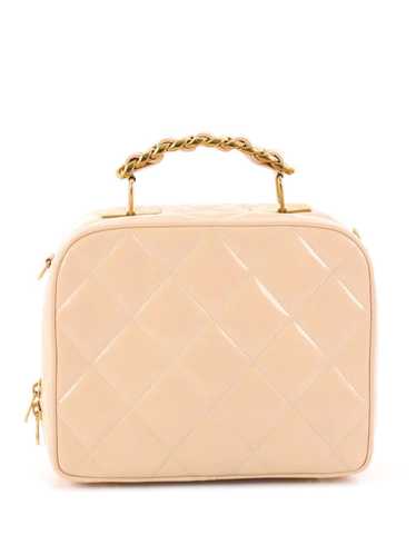 CHANEL Pre-Owned 1991 mini vanity bag - Neutrals