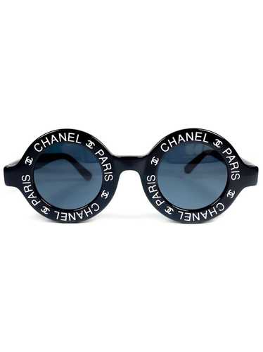 CHANEL Pre-Owned 1993 logo-print round-fame sungla