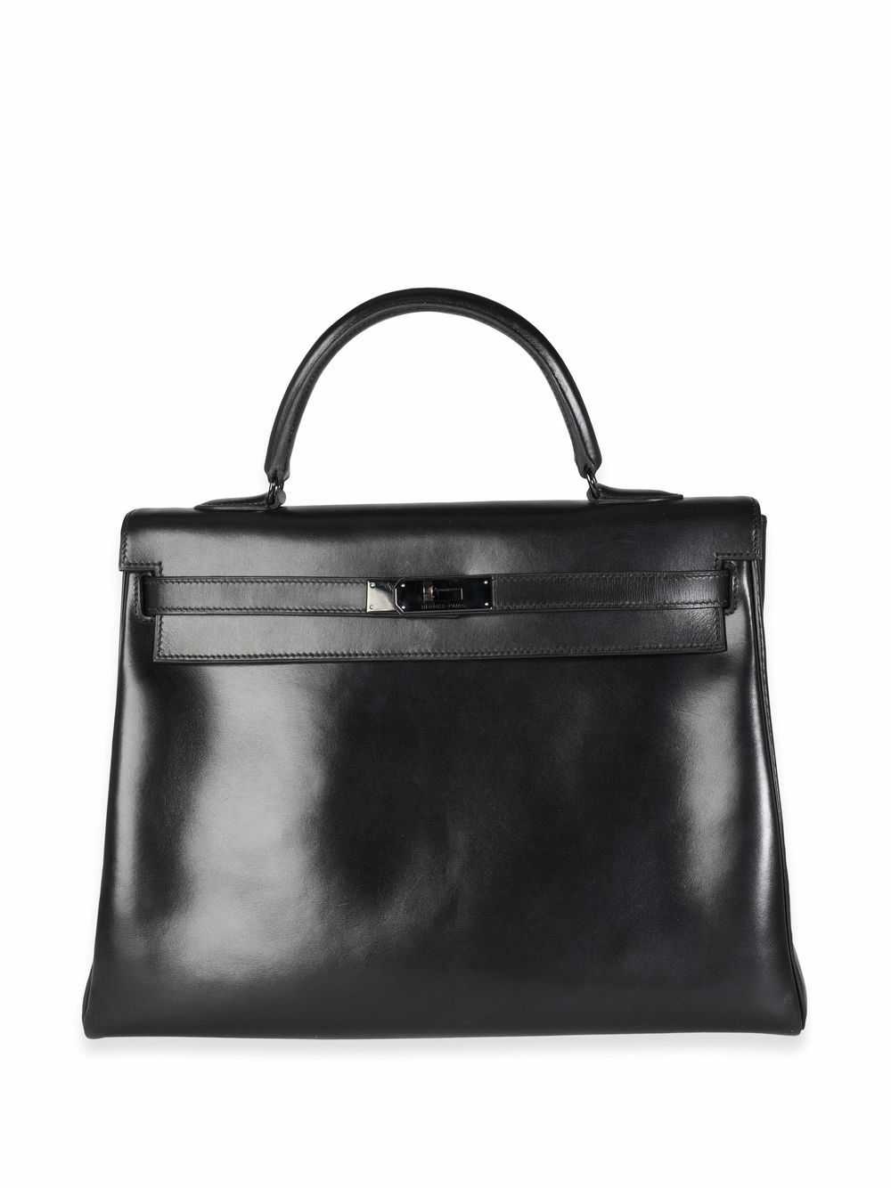 Hermès Pre-Owned Kelly 35 handbag - Black - image 1