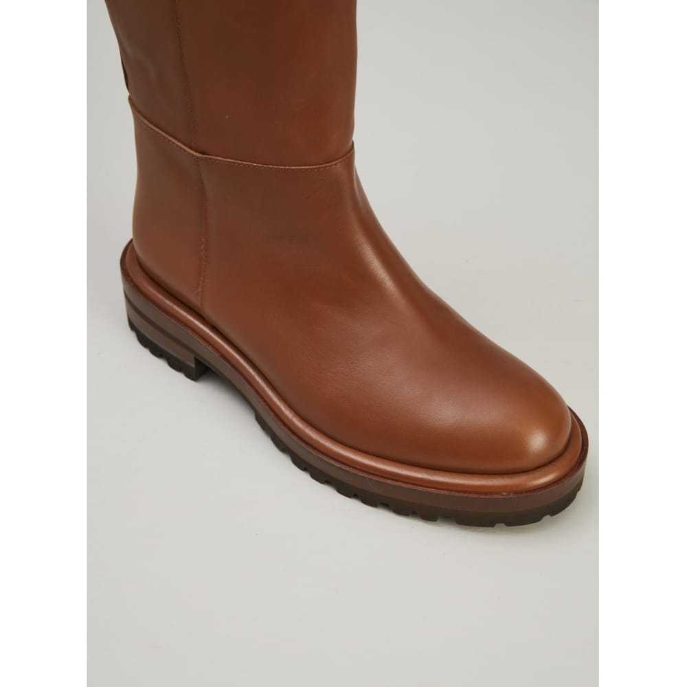 Max Mara Leather ankle boots - image 4