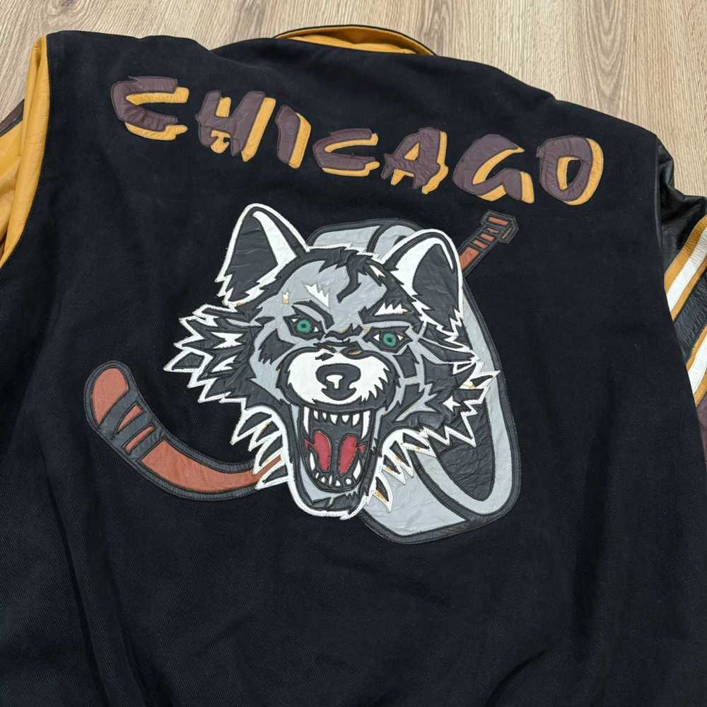 NHL × Vintage Very Rare Vintage Chicago Wolves NH… - image 3