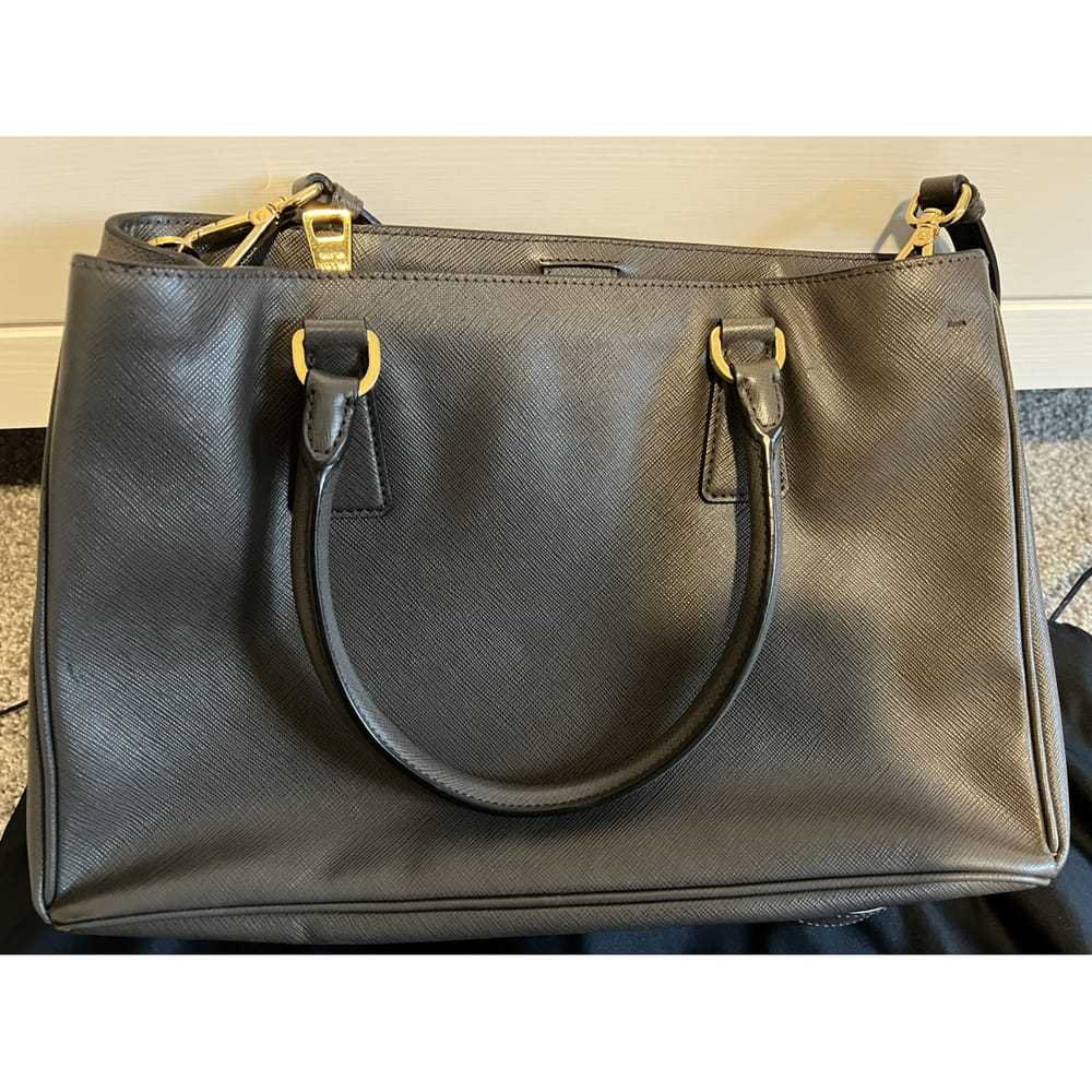Prada Double leather handbag - image 4