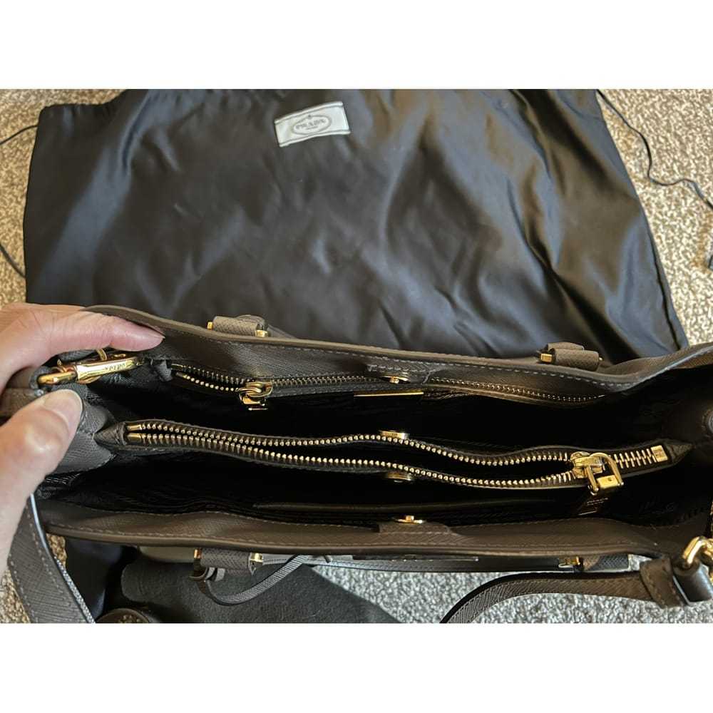 Prada Double leather handbag - image 7