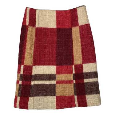 Prada Wool mid-length skirt - image 1