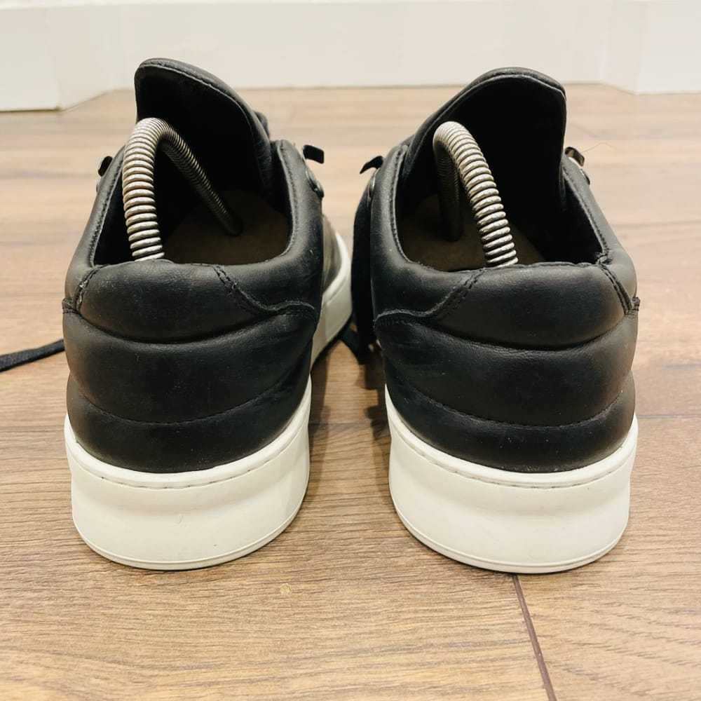 Filling Pieces Leather low trainers - image 4