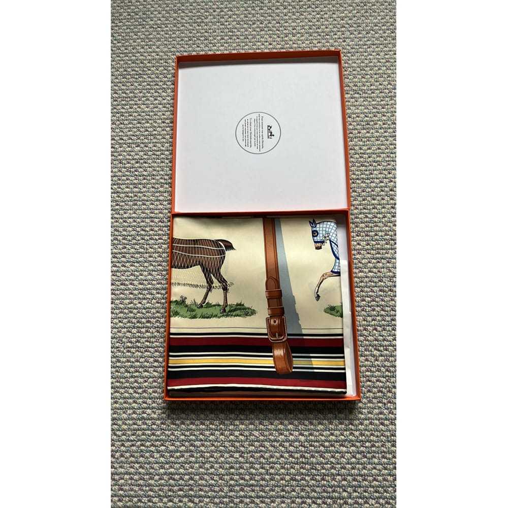 Hermès Carré 90 silk silk handkerchief - image 6