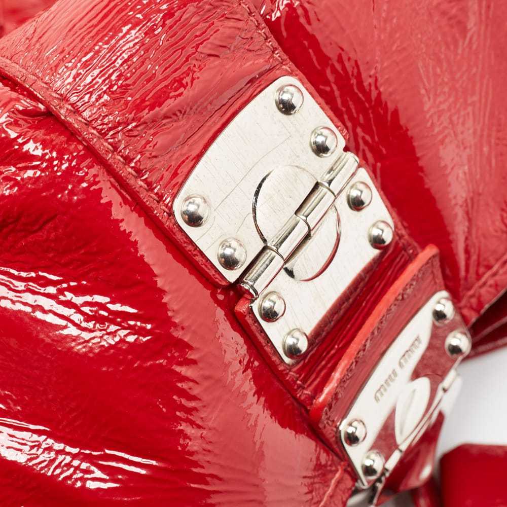 Miu Miu Patent leather handbag - image 7