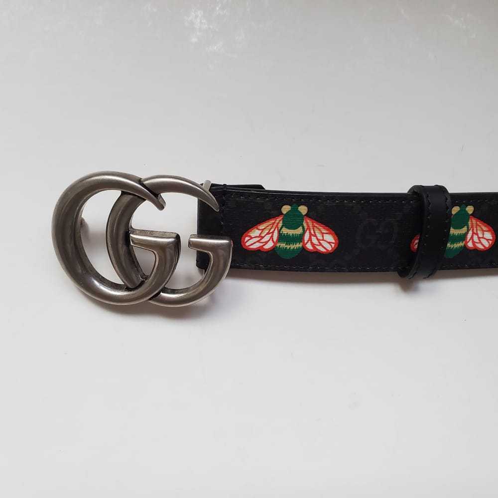 Gucci Gg Buckle leather belt - image 4