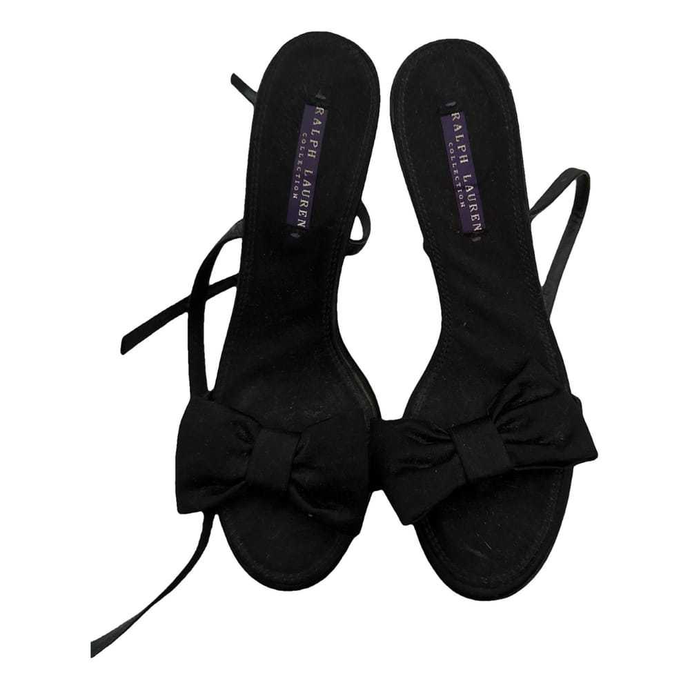 Ralph Lauren Purple Label Cloth heels - image 1