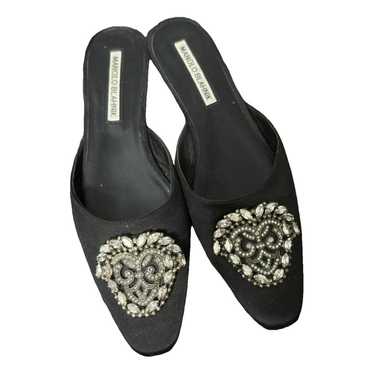 Manolo Blahnik Cloth mules & clogs - image 1