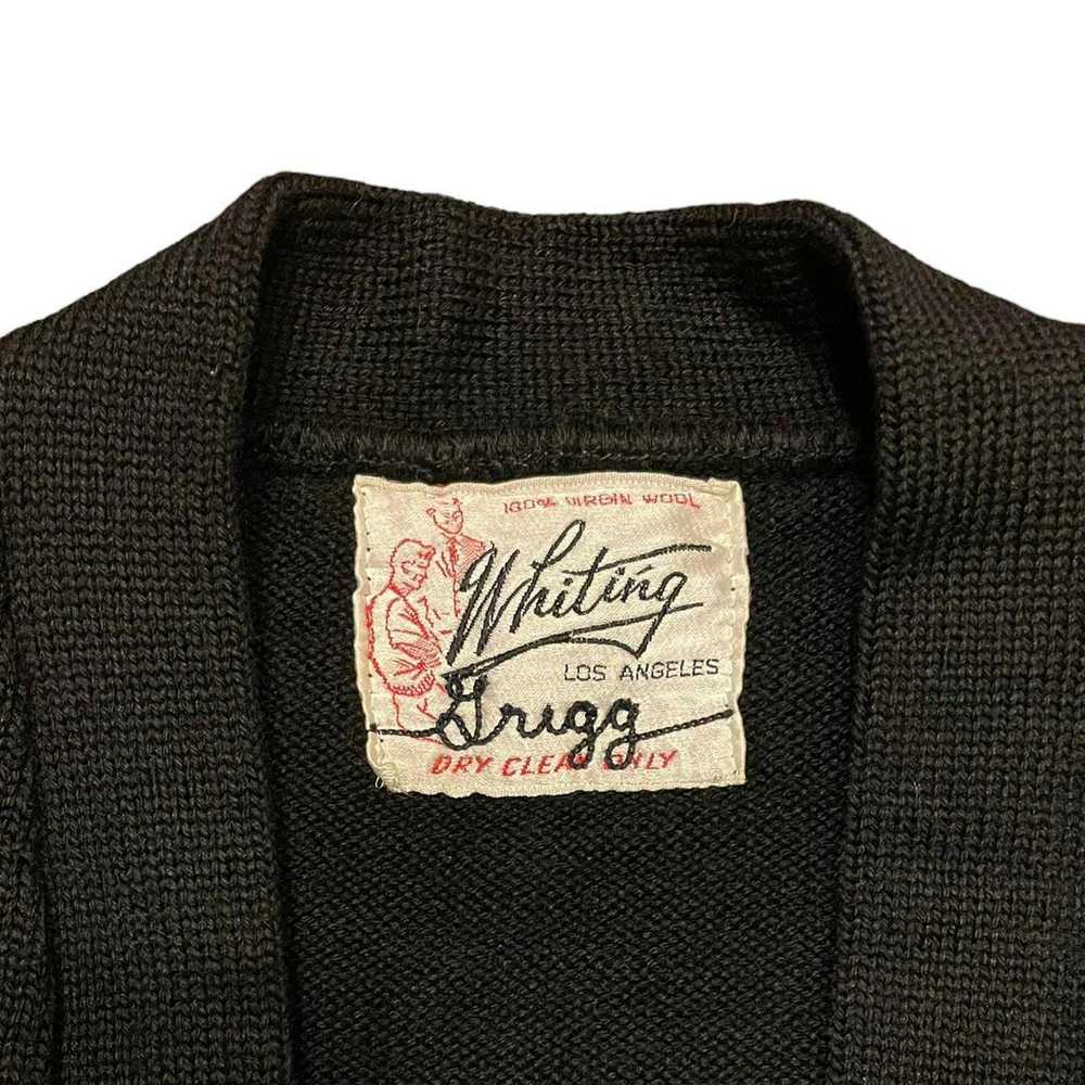 Vintage VTG 70s Whiting Los Angeles wool letterma… - image 7