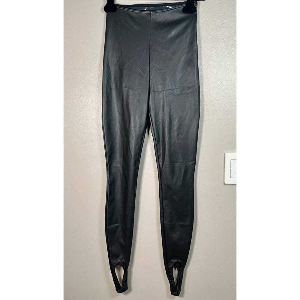 Wolford Vegan leather leggings - image 8