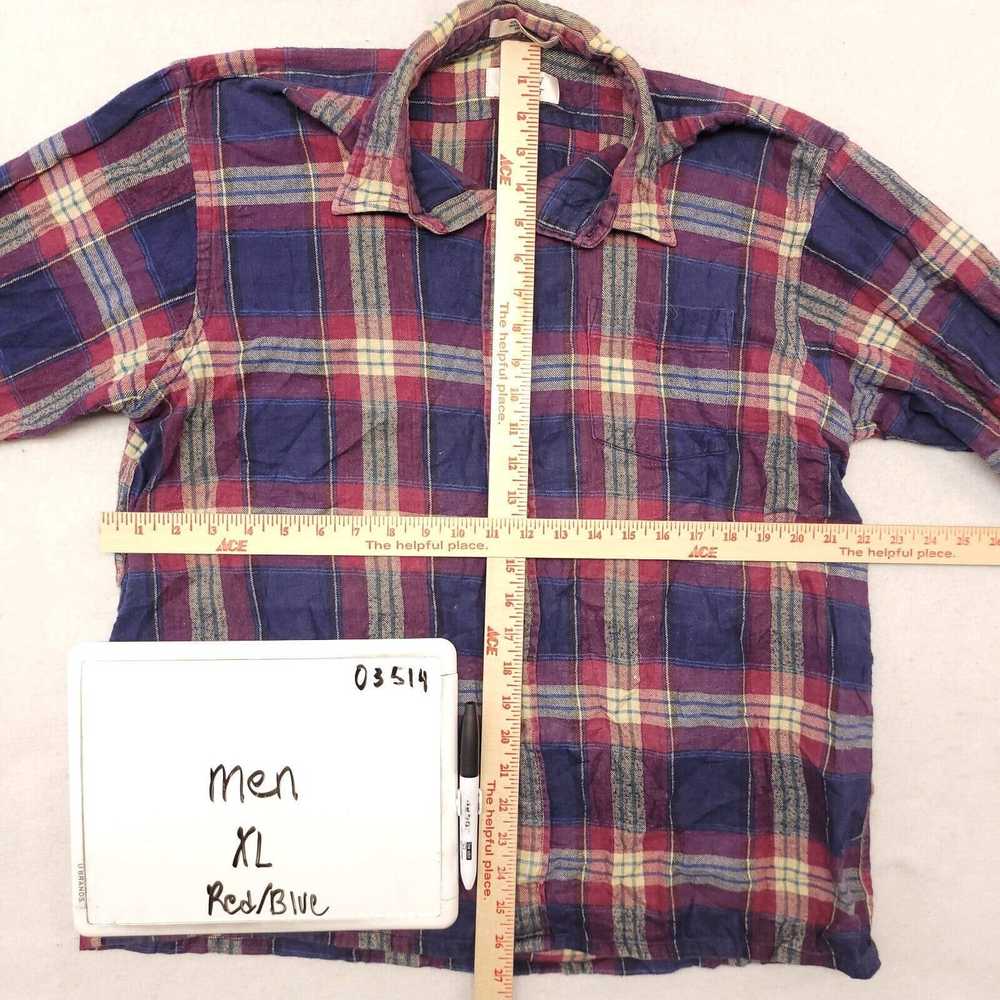 Arrow Arrow Tartan Flannel Shirt Mens Size Extra … - image 6