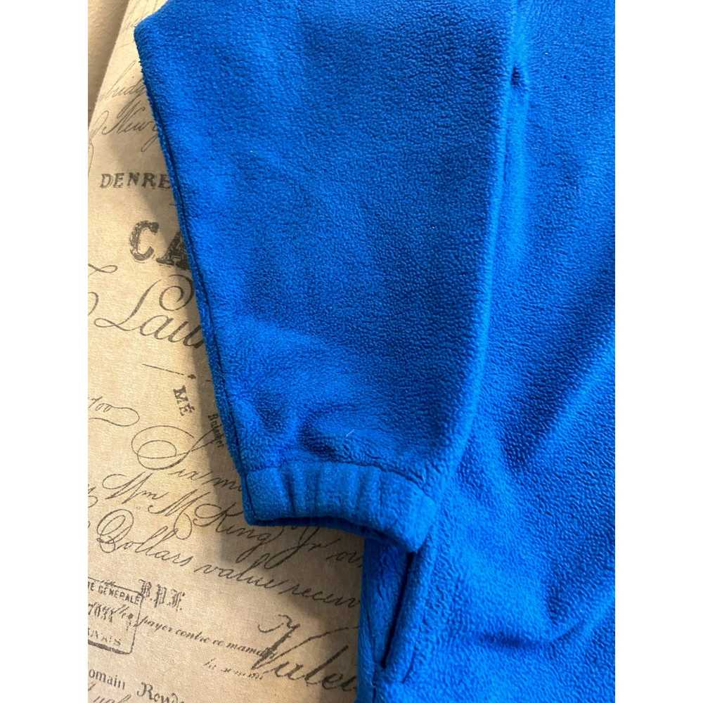 Nike Vintage Nike 1/4 Zip Fleece Pullover Sweatsh… - image 2