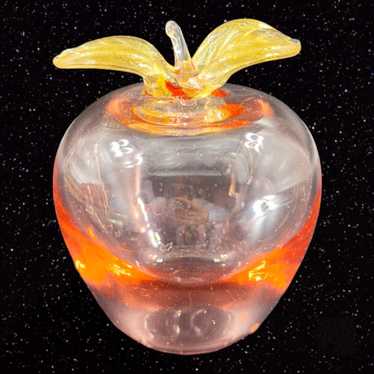 Other Venetian Hand Made Glass Apple Fruit Light … - image 1