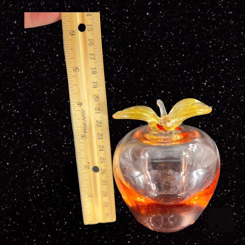 Other Venetian Hand Made Glass Apple Fruit Light … - image 4