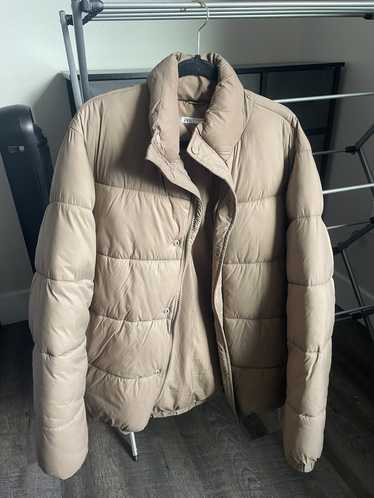 Zara Zara Light Brown Taupe Puffer Jacket Size La… - image 1