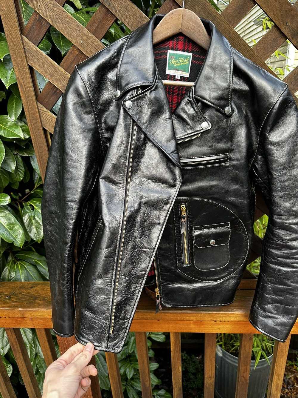 The Flat Head FLAT HEAD DELRAISER HORSEHIDE JACKET - image 10