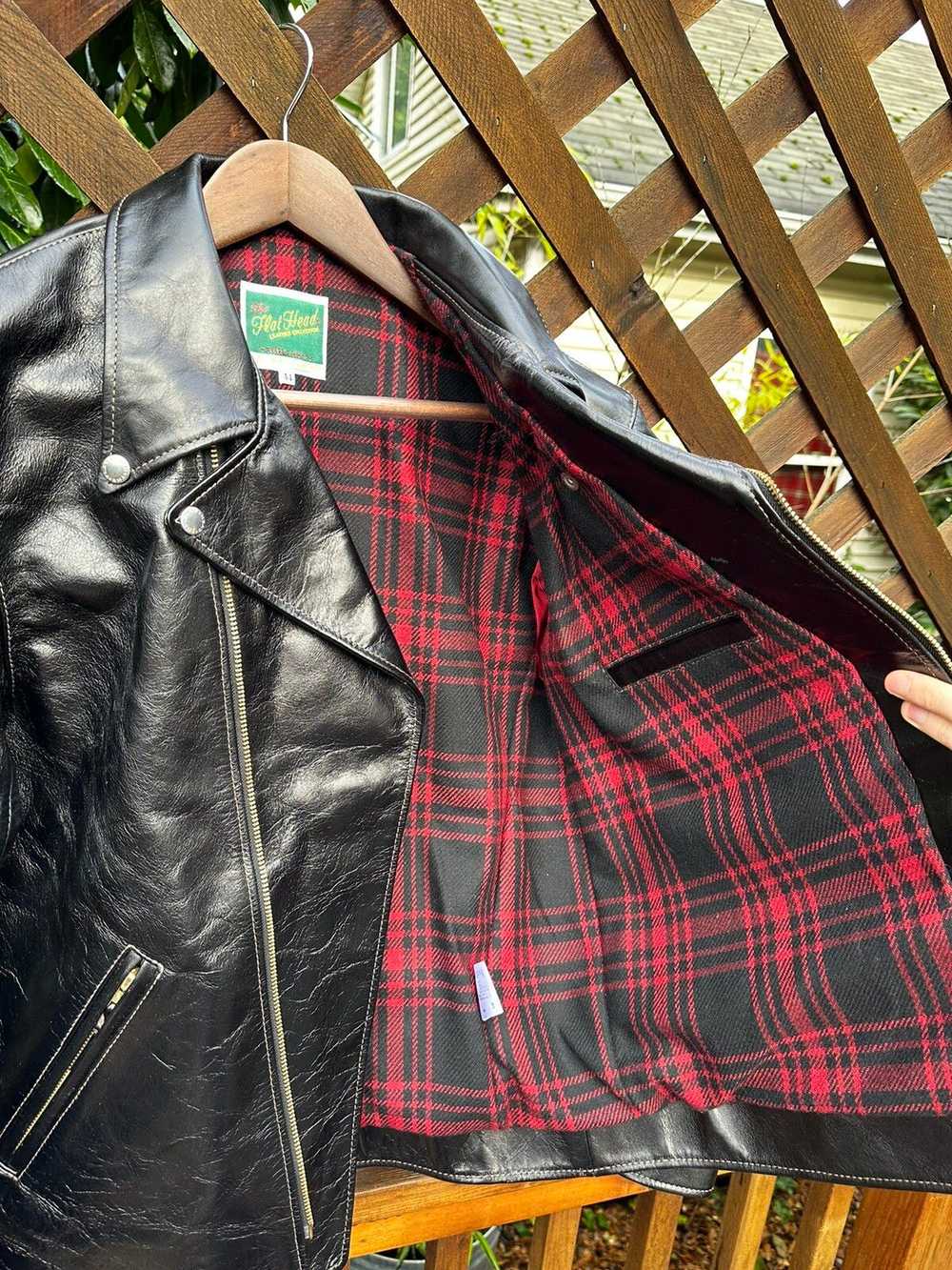 The Flat Head FLAT HEAD DELRAISER HORSEHIDE JACKET - image 11