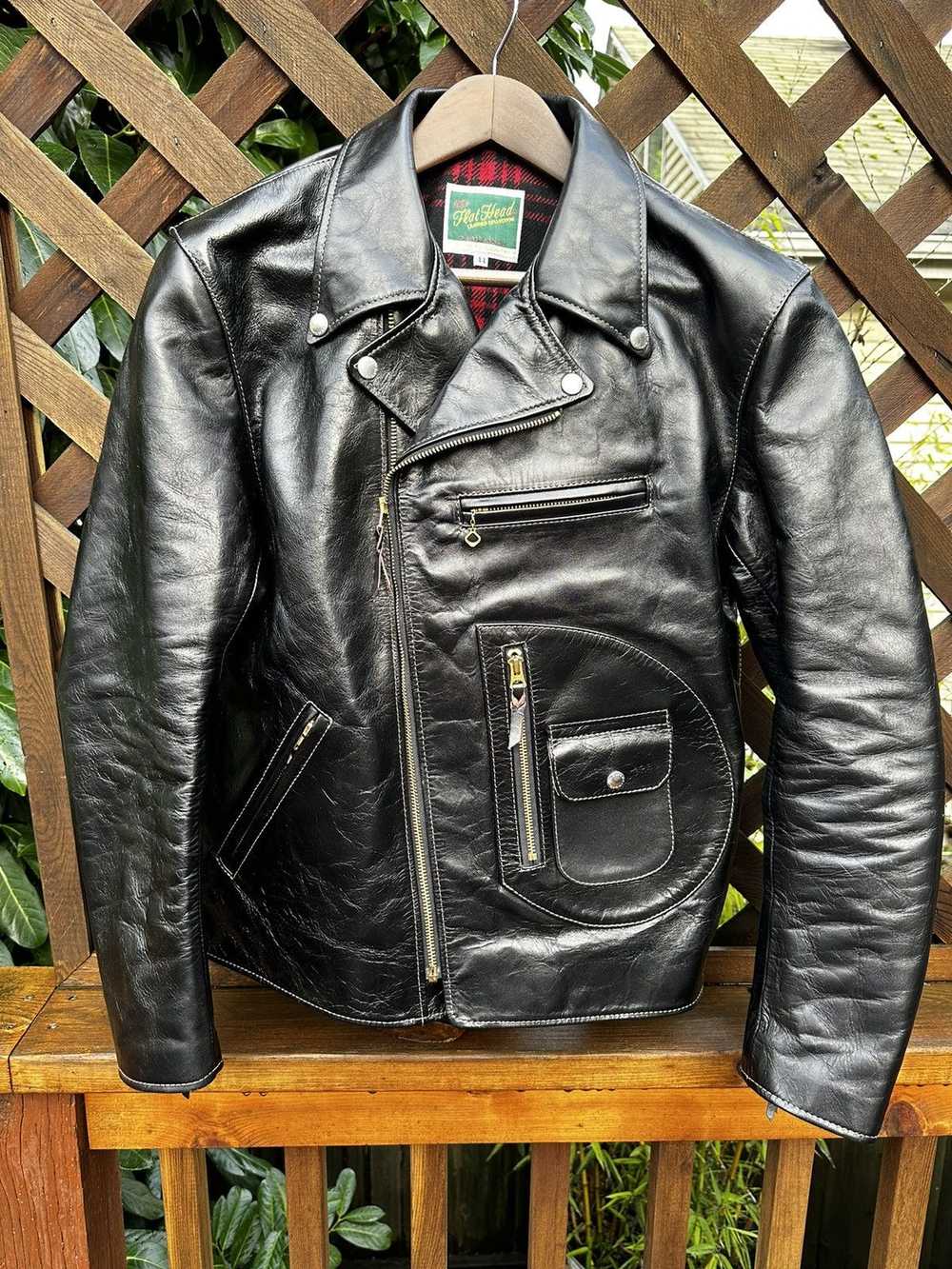 The Flat Head FLAT HEAD DELRAISER HORSEHIDE JACKET - image 1