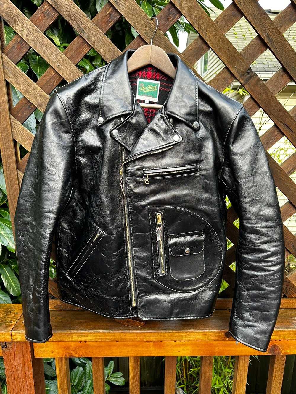 The Flat Head FLAT HEAD DELRAISER HORSEHIDE JACKET - image 5