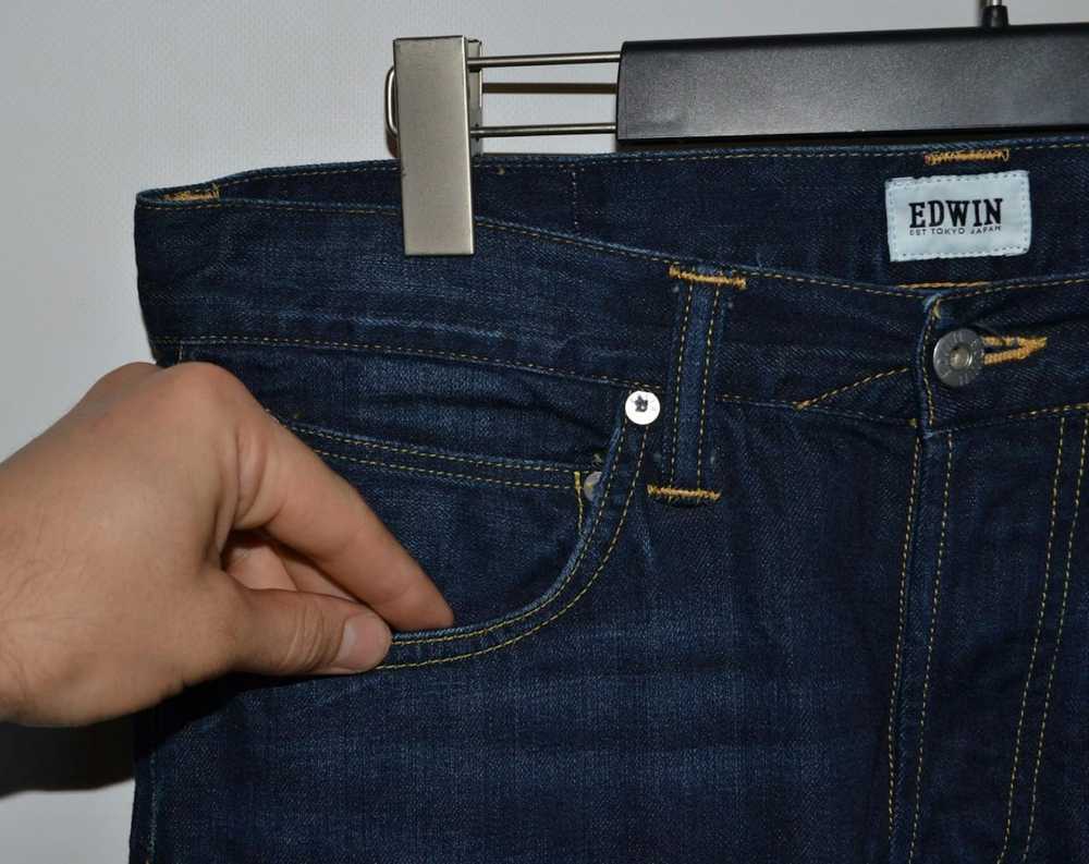 Edwin × Japanese Brand Edwin classic Jeans Size 3… - image 3
