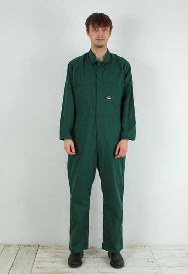 Hard Yakka 97ST L Work Boilersuit Coveralls Snap U