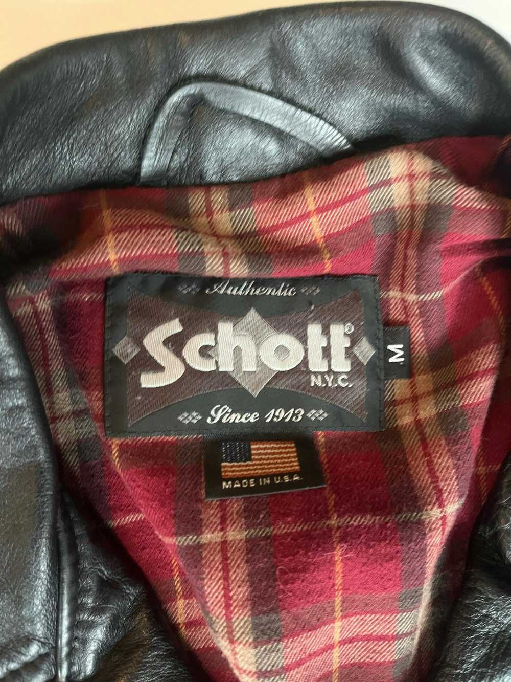 Schott Schott Motorcycle Jacket - image 2
