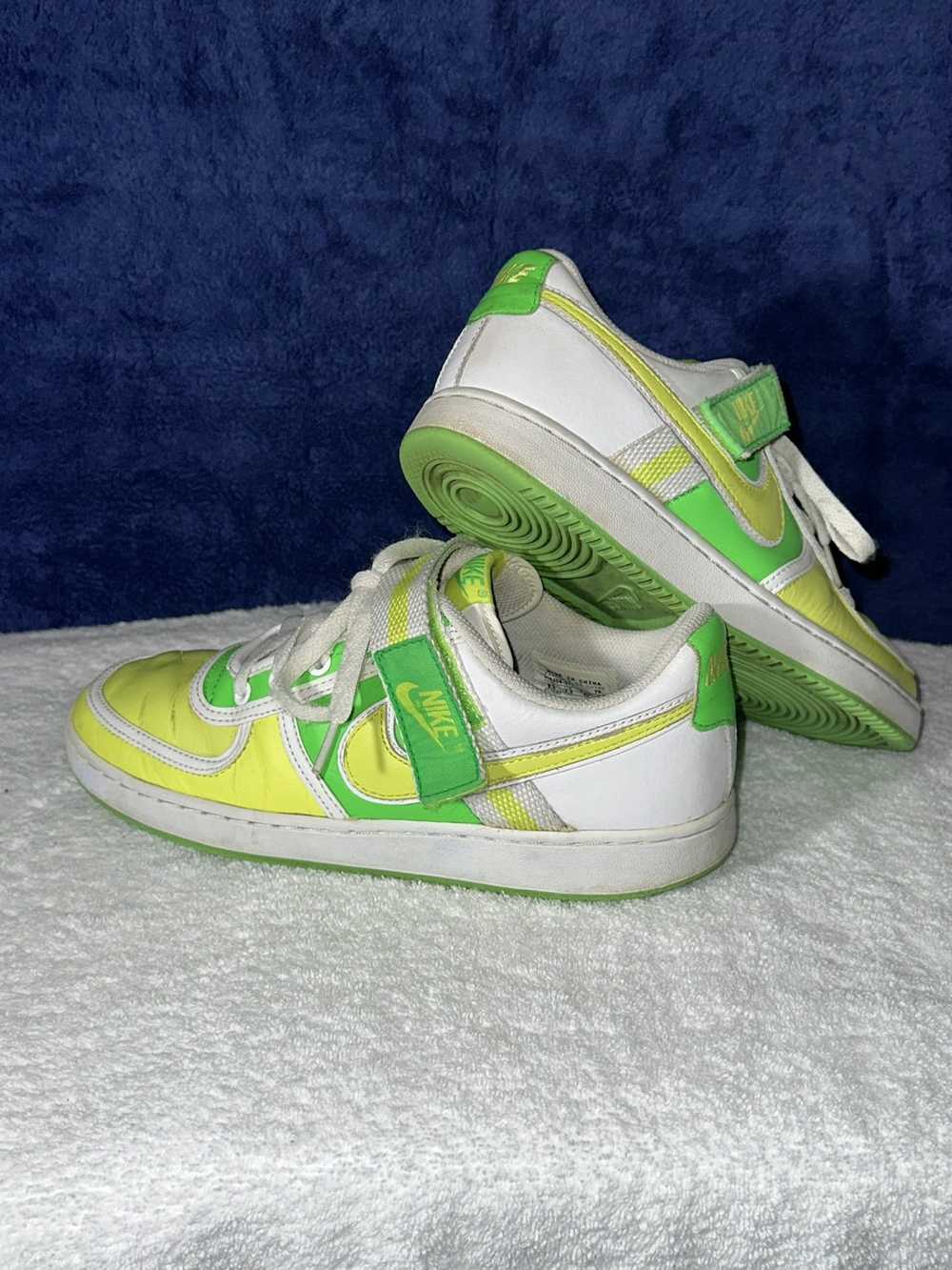 Nike Nike Mens Vandal Low Radiant Green Sonic Yel… - image 2