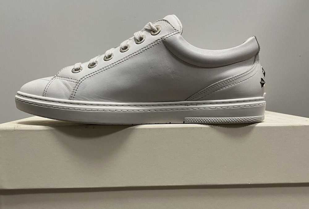 Jimmy Choo Cash White Low Sneakers - image 4