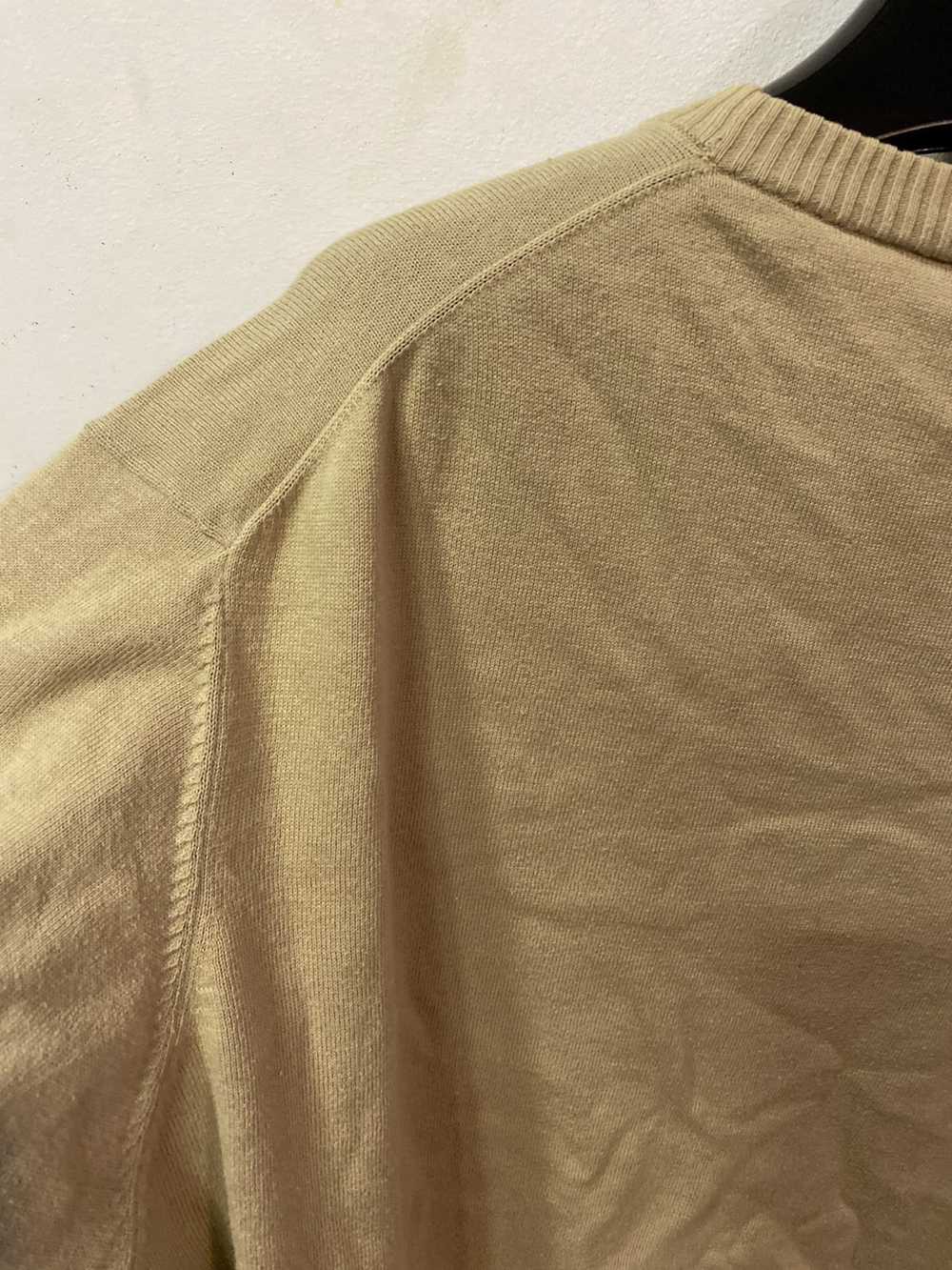 Vintage × Yves Saint Laurent Beige YSL Sweater Li… - image 11