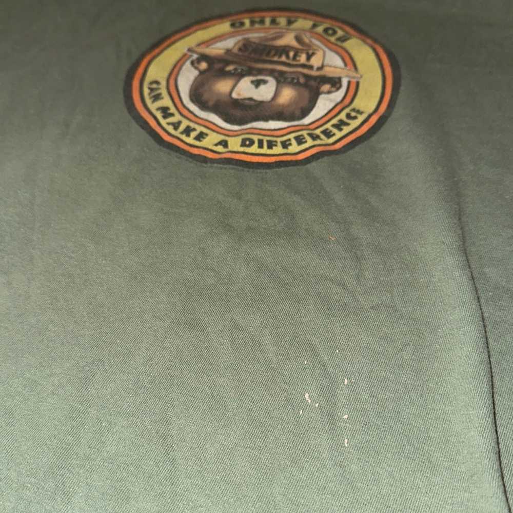 Smokey the bear vintage t shirt size XL - image 3