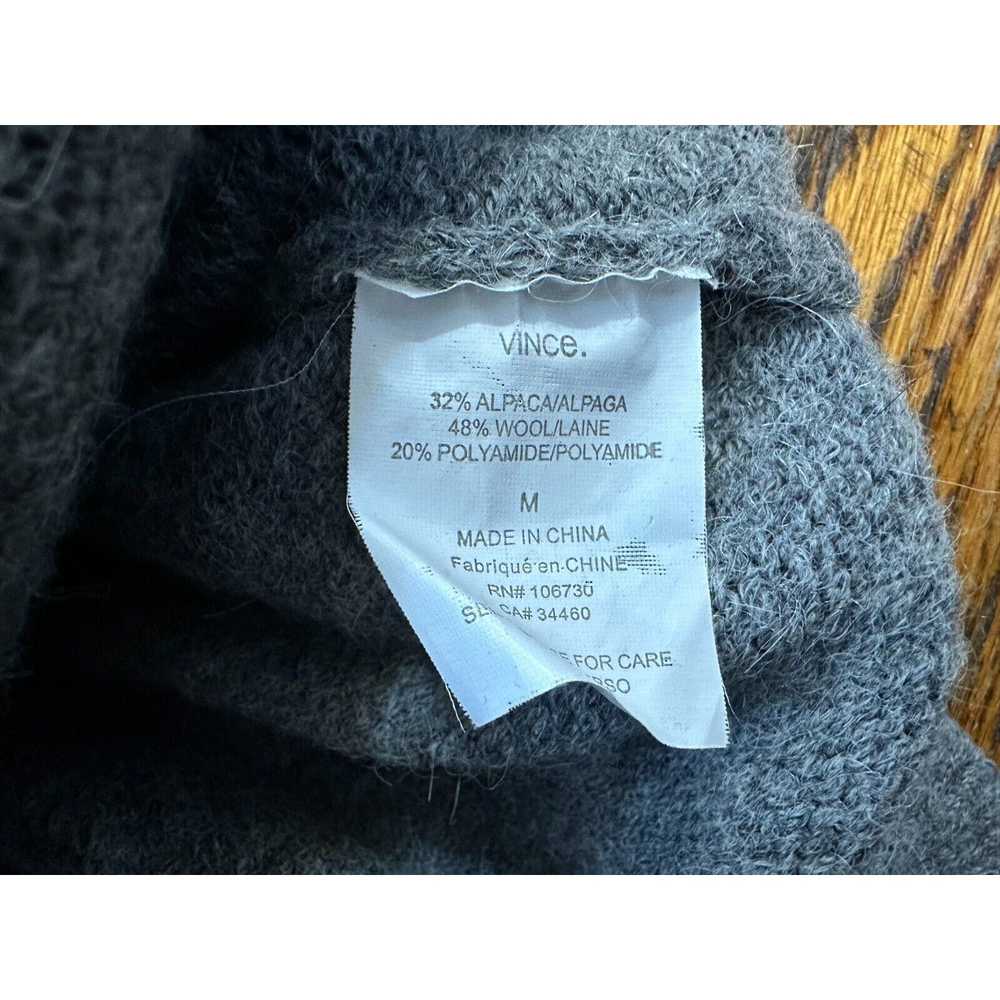 Vince Vince Alpaca Wool Knit Cardigan Short Sleev… - image 3
