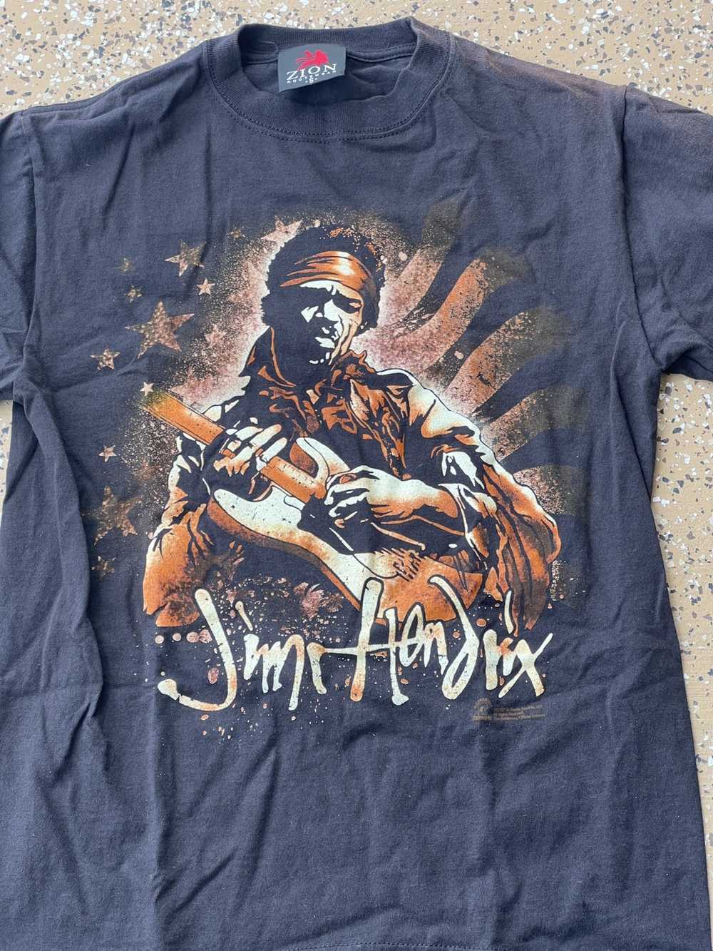 Vintage × Zion Rootswear Jimi Hendrix Graphic T-S… - image 2