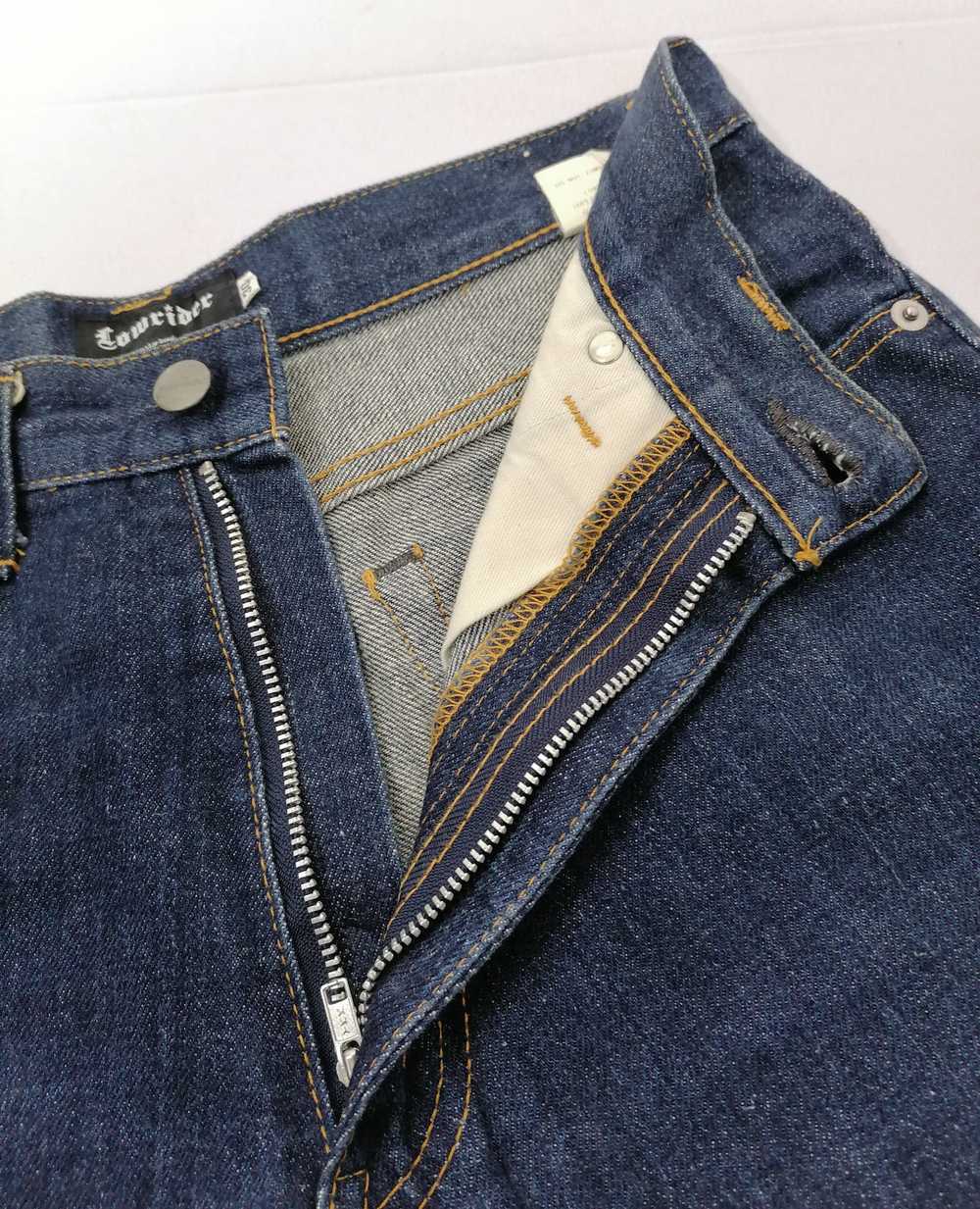 Japanese Brand Low Rider Selvedge Denim Jeans - image 5