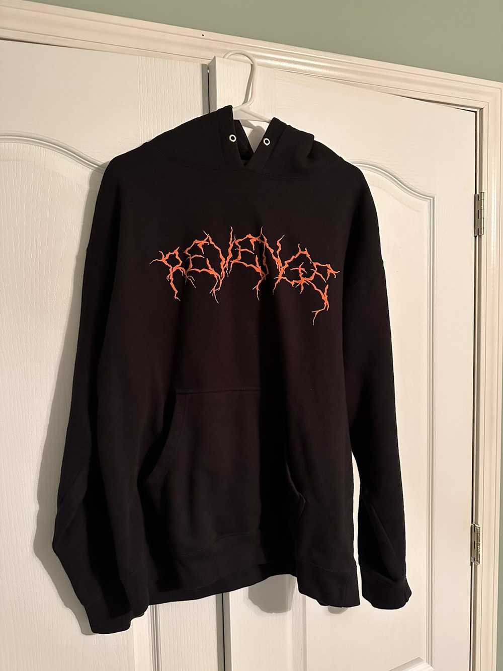 Revenge REVENGE ORANGE LIGHTENING HOODIE - image 1