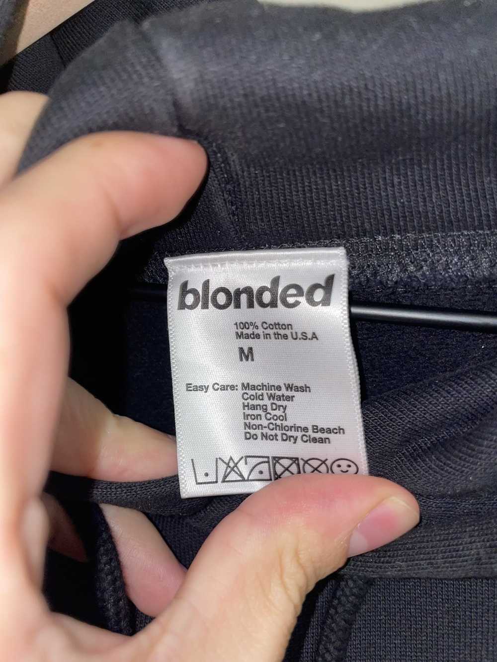 Frank Ocean Blonded Hoodie Black - image 3