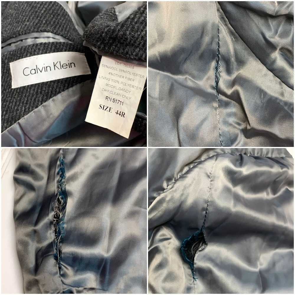 Calvin Klein Calvin Klein Wool Blend Coat Jacket … - image 7