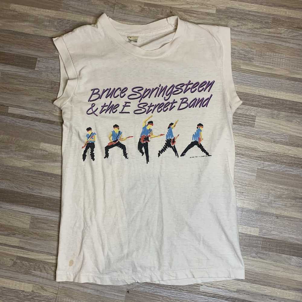 Vintage 80s band tour tee - image 3