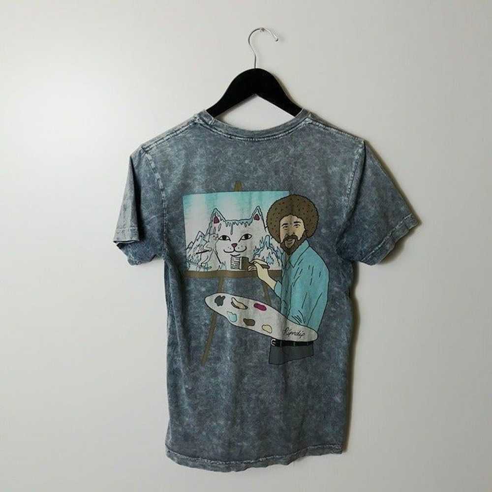 Rip N Dip Art Cat T Shirt Double Sided Ripndip St… - image 10
