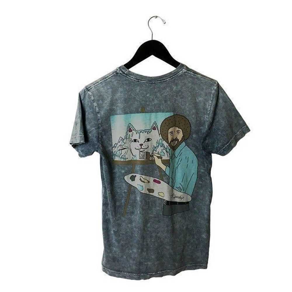 Rip N Dip Art Cat T Shirt Double Sided Ripndip St… - image 3