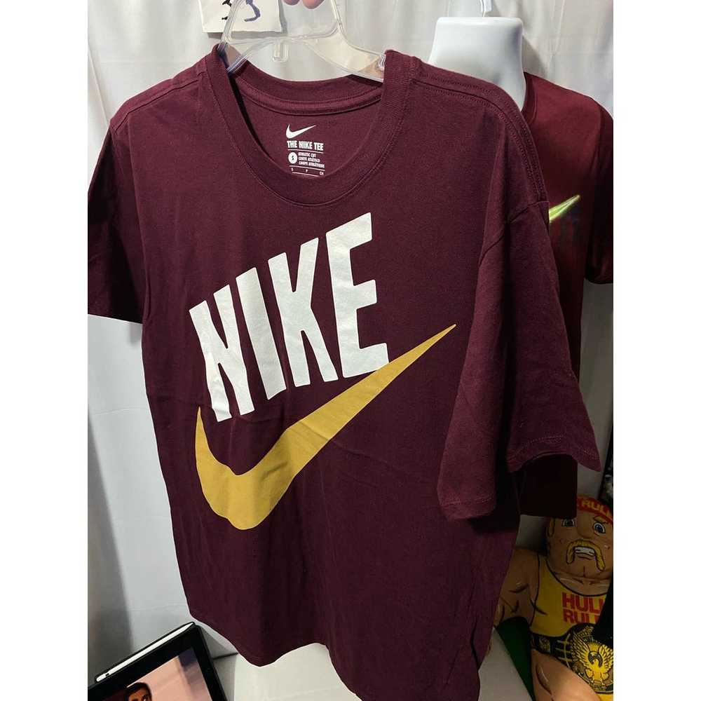 Nike shirts 2 total Maroon color size Small 1 Dri… - image 3