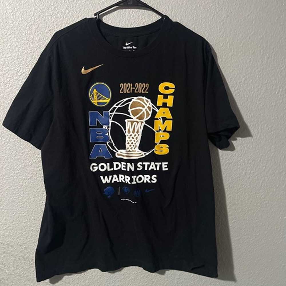 Nike Kids size XL tee Golden State Warriors NBA C… - image 1